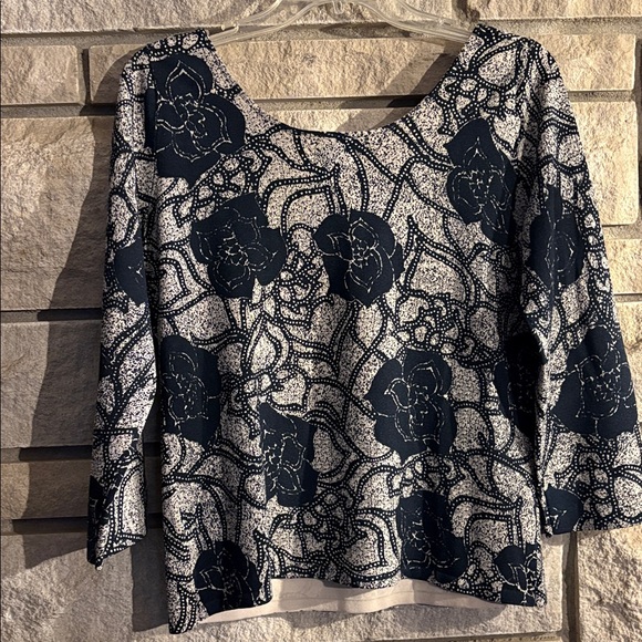 Sigrid Olsen Beige Knit Top - Picture 3 of 8